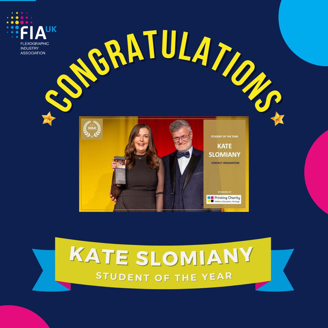 This year's Student of the Year was Kate Slomiany from <a href="/Con_Orig/">Contact Originators</a>.

Student of the Year is awarded to the student with the highest point score during the Academy training year. A fantastic achievement for Kate!

Check out the FIA Academy: fiauk.co.uk/training-educa…