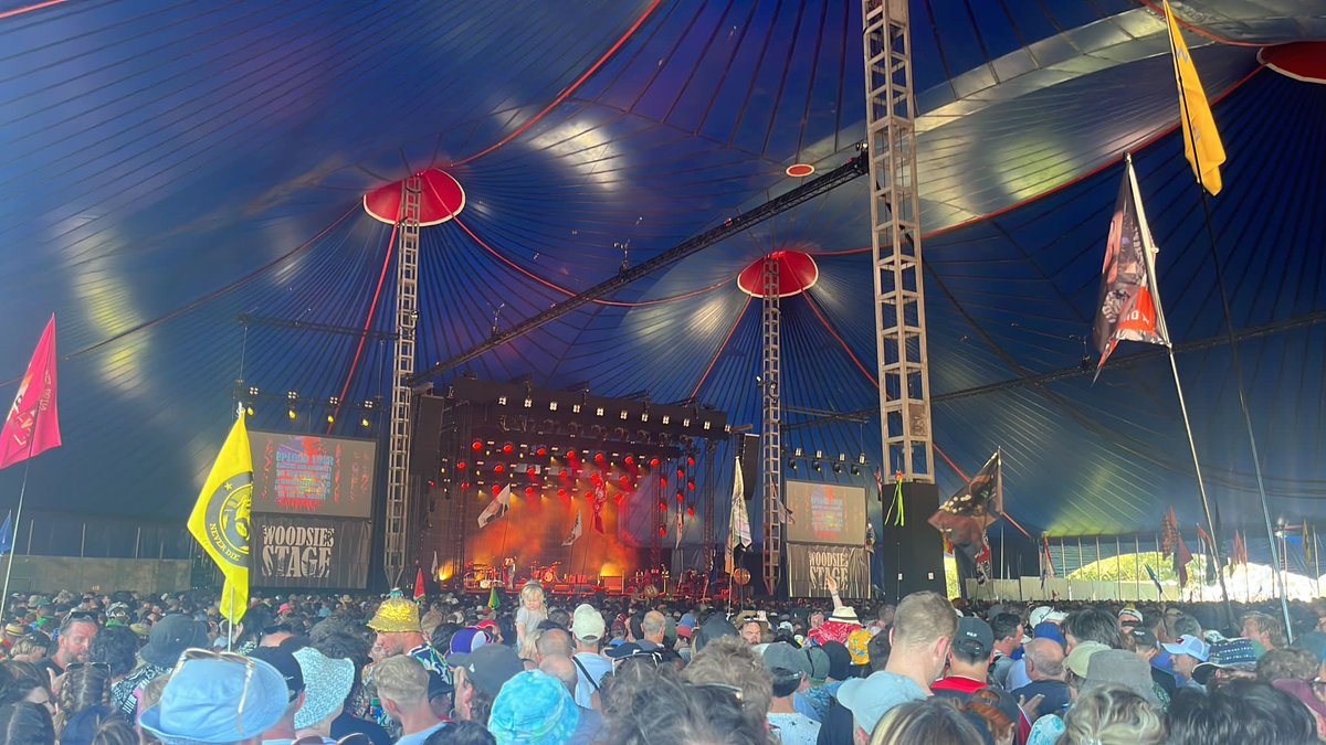 Very lucky to have experienced @glastonbury once again! There is simply nothing quite like it! …Certainly didn’t expect Rick Astley and Blossoms doing Smiths covers to be such a highlight! …Churnups not bad either! 🤯 #glastonbury2023