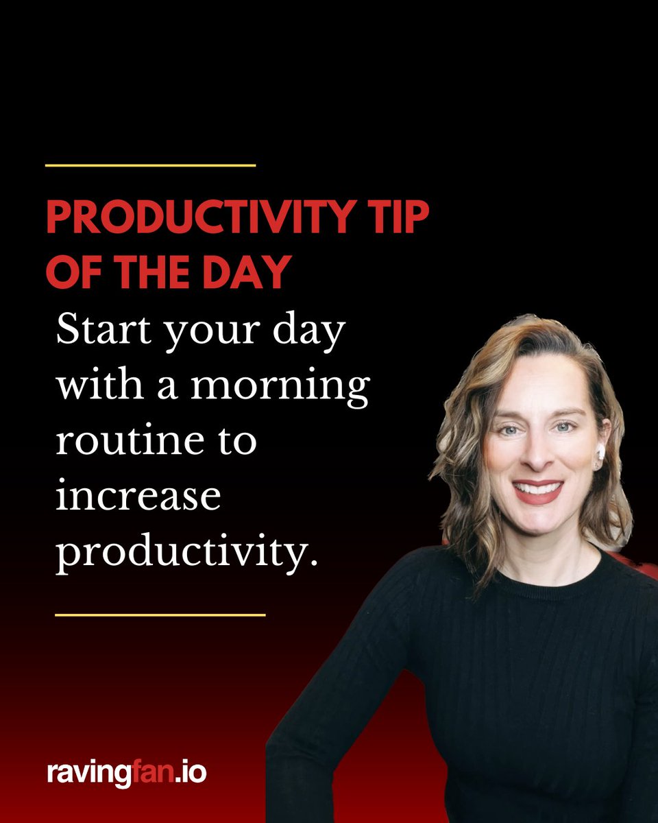 Jumpstart Your Productivity with a Morning Routine! 🌅💪 Discover How Establishing a Routine Can Boost Your Efficiency. #ProductivityTips #MorningRoutine #MaximizeYourDay Share your favorite morning routine in the comments below and let's inspire each other to start the day ...