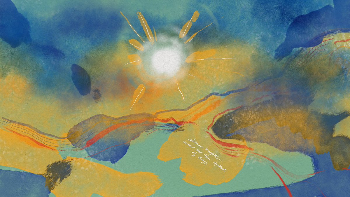 Reminder: 
Shine bright even on the darkest days.