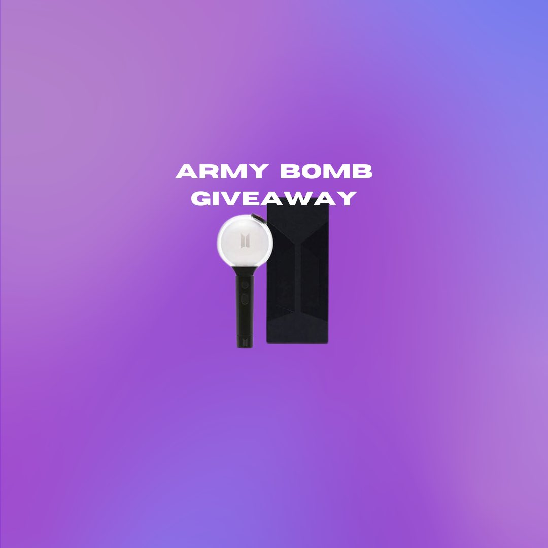 snowflowergifts's tweet photo. ⭑ Bts Lightstick Giveaway ⭑

⋆ 1 winner ♡
⋆ retweet &amp; like
⋆ followers only  

— worldwide | ends in 24hrs https://t.co/x4ES2oePp6