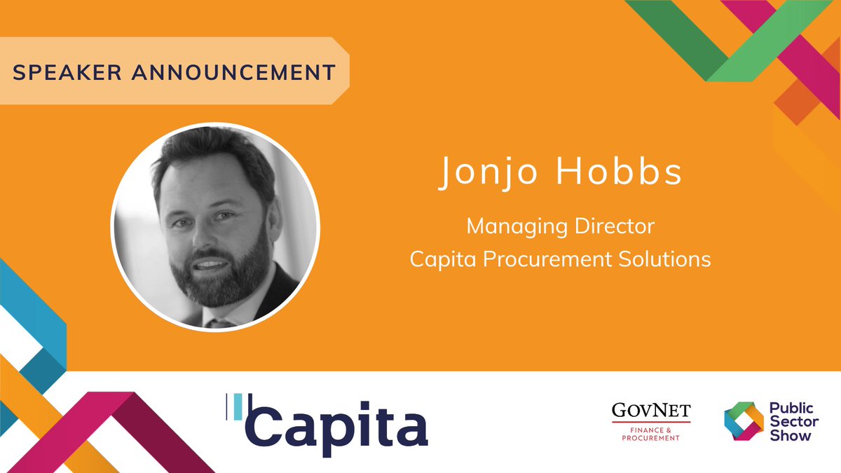 Jonjo Hobbs, <a href="/CapitaPS/">Capita Procurement</a>, joins our Keynote Panel next week  alongside David Taylor - <a href="/cipsnews/">CIPSnews</a>, Janie Chesterton - <a href="/LP_localgov/">Local Partnerships</a> and Joe Tilley - <a href="/gov_procurement/">CrownCommercialServ</a>. hubs.la/Q01VLJLd0