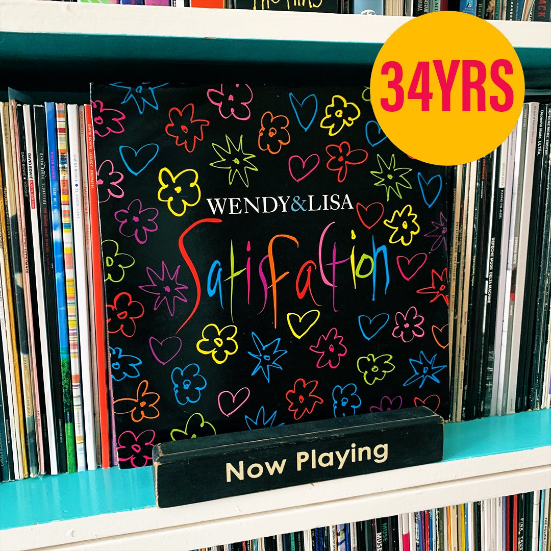 RACCOONFM1's tweet image. NowPlaying - Wendy &amp;amp; Lisa ‘Satisfaction’ (1989) - Released 26JUN89 / UK Chart peak 27 - 🟠RELEASED 34YRS AGO TODAY🟠 An often forgotten gem in my collection. 💜🇺🇸 #NowPlaying #WendyAndLisa #Vinyl @wendyandlisa