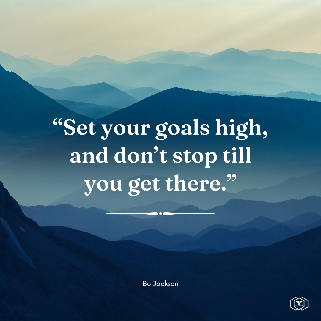 YSU_Workforce's tweet photo. Set your goals high and don't stop till you get there. - Bo Jackson https://t.co/WMidgOVpFk