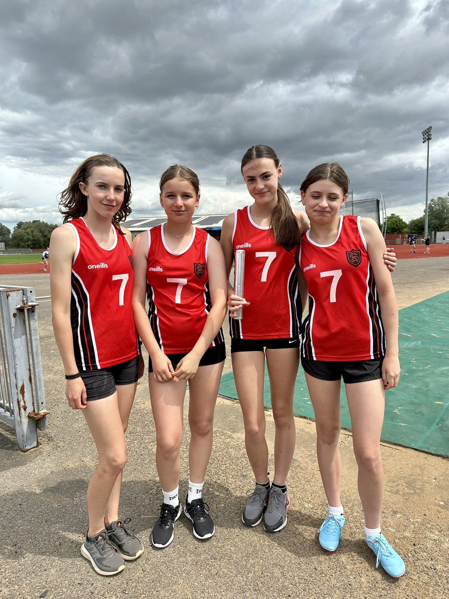 RougemontSport's tweet image. Well done to the U16 Girls Athletics Team who came 8th in the Inter Schools Cup Final Competition today, a great effort by all. 

#Rougemontready #aschoolforlife