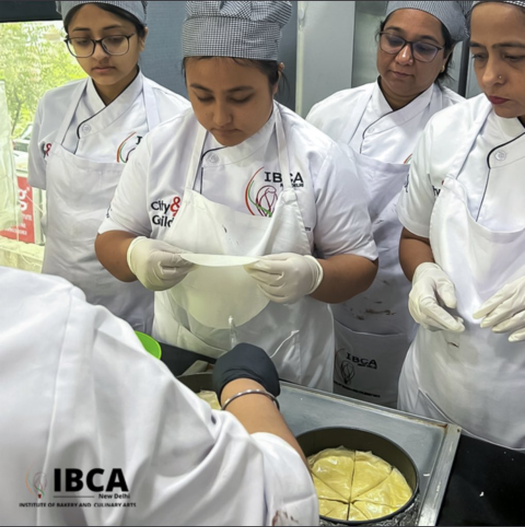Precision, Practice & lots of patients 

The perfect recipe for becoming a successful baker!

#IBCA #cheflife #IBCADelhi #culinaryartschool #bestculinaryartschool #food#bakinglife #bakelife #chefstyle #chefmode #students #aspiringbakers #june #india