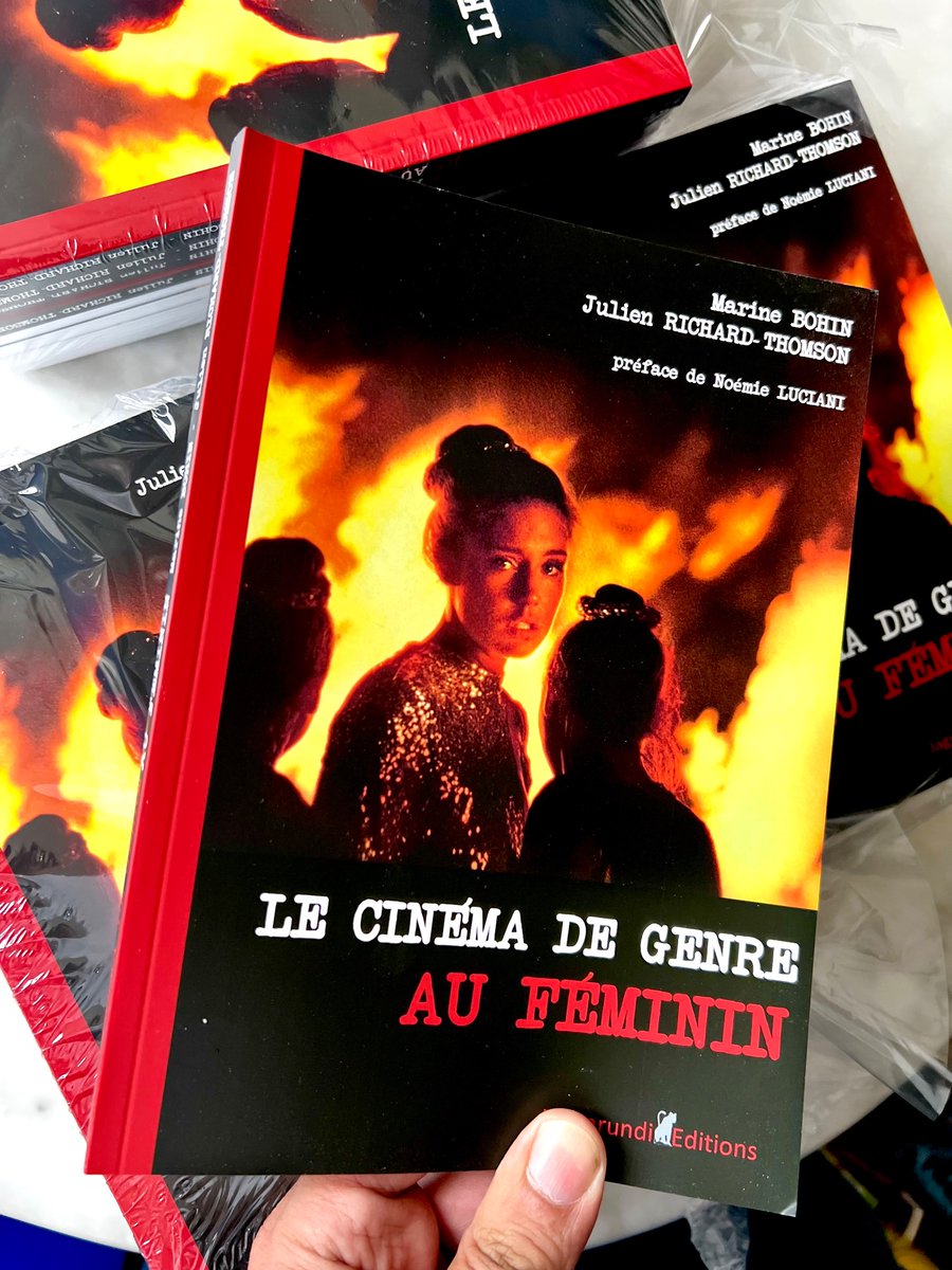 Parution de notre nouvel ouvrage #cinema Le cinéma de genre au féminin, à la rencontre des réalisatrices qui font les genres #fantastique #SF #horreur …  (à commander sur jaguarundi.fr/boutique)