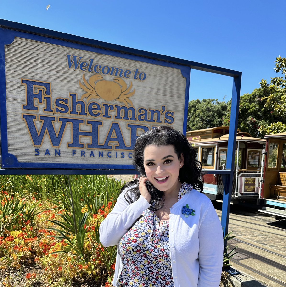 Had a blast this weekend soaking up the sun and good vibes at Fisherman's Wharf in San Francisco with my sweet hubby <a href="/garyzface/">Gary Greco</a> 🌞😀🌞

#SummerVibes #FishermansWharf #SanFrancisco #sf #cablecars