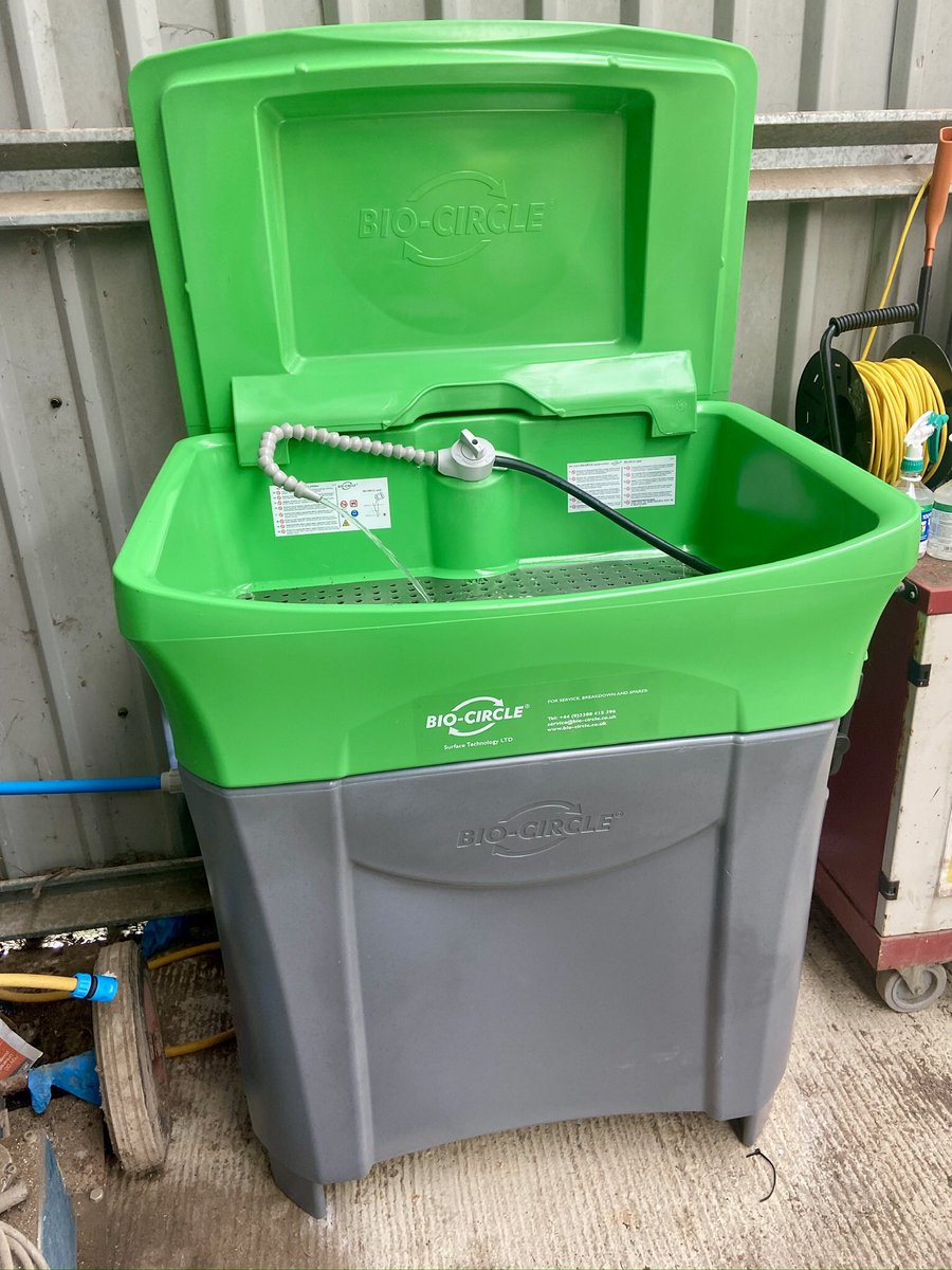 Just completed an amazing 3 year Sustainability Project @Stanley Park. The environmental vision of Paul Harvey &amp; his team, has created “The First Sustainable Football Foundation” in the UK.  We have implemented a 100% Environmental Washdown System &amp; a GT Maxi solvent free washer.