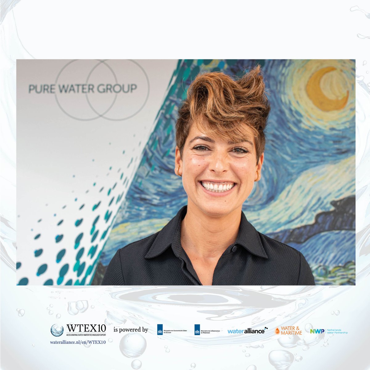 WaterAllianceNL's tweet photo. 🌍💧 Discover the insights from Pure Water Group's Amaia de Ugarte Iturbe! Learn about their impactful work in sustainable water treatment and tackling global challenges through smart circular solutions at WEX Global. #WEXGlobal #WTEX10 #WaterTech https://t.co/pTcZ21e59z https://t.co/UyUNknjxi6