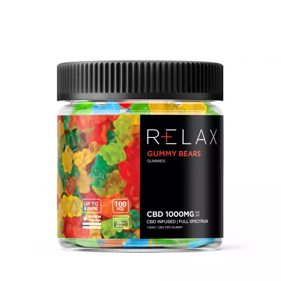 #edibles #cbdoil 
#cannabiscommunity Relax Gummies #CBD Full Spectrum Gummy Bears 1000mg are natural, THC free CBD edibles sourced from hemp. Add these premium gummy edible infused with CBD from #hemp plants to your daily wellness routine.

A cbdsmokeshop.store/?p=41041&utm_s… #cannabis