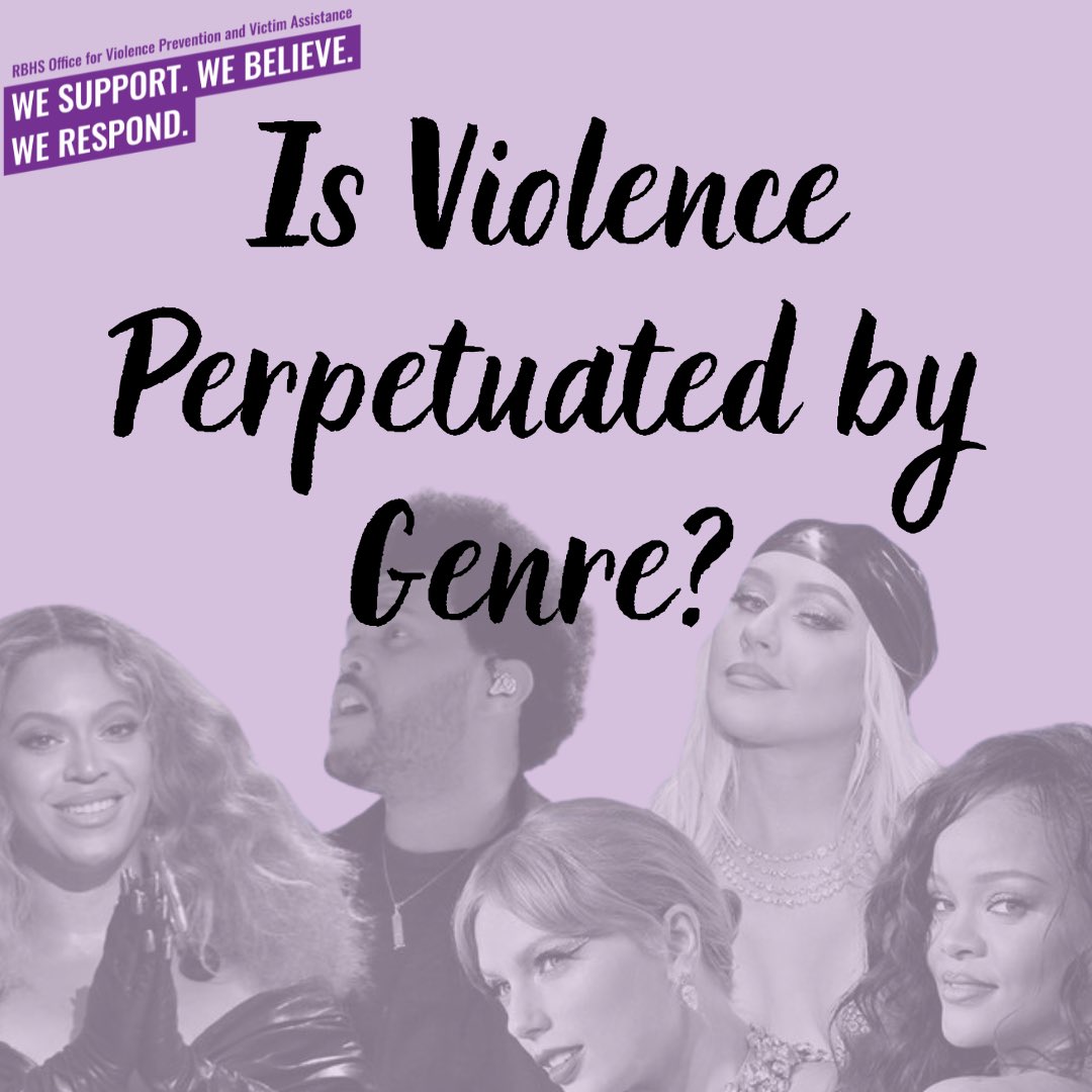 RBHS_VPVA's tweet photo. It is important to recognize that blaming specific music genres for perpetuating violence oversimplifies a complex issue. While specific genres may contain explicit or aggressive lyrics, it is crucial to remember that music is not the sole cause of violence. https://t.co/UfVAfvpR6A