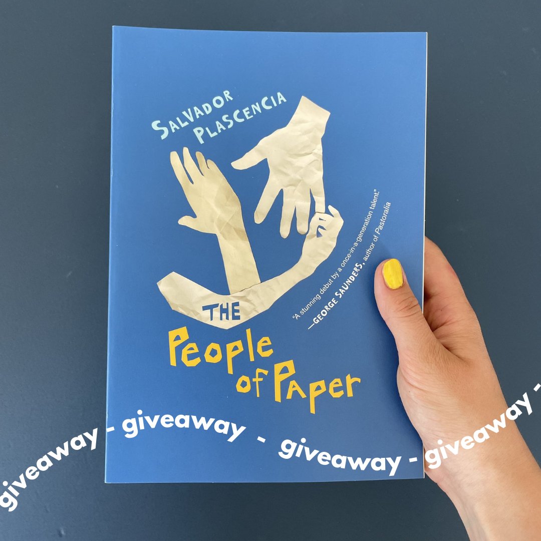 picadorprof's tweet photo. +++GIVEAWAY+++ We are giving away a signed copy of the cult favourite "The People of Paper". It's the debut novel of our current #picadorprof Salvador Plascencia. @tcboyle praises it as "novel like no other". To enter the giveaway visit us on Instagram @picadorprof! Good luck 🍀 https://t.co/QP24vkrWPA