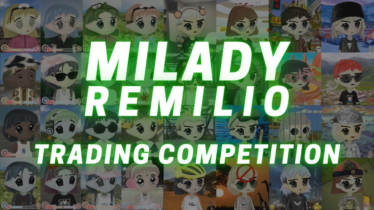 CAP’s second trading competition is now LIVE!
 
🏆 Top Winner gets a MILADY (<a href="/miladymaker/">Milady Maker!! 💫</a>)
 
And join our Twitter giveaway for a chance to win a REMILIO (<a href="/REMILIONAIRE/">Remilio Babies 🚀</a>):
1️⃣ Follow <a href="/CapDotFinance/">CAP</a>
2️⃣ Like &amp; RT this post
3️⃣ Tag 2 friends

🕰️ Ends July 31