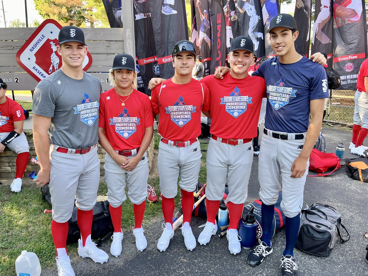 Getting started at the @ftrstarsseries 2025 Underclass Combine. @tromblybaseball is in the house! Let’s get to work. @NB_Baseball @P15Sports @zbretza @ryderdej2025 #WeGotNow #SoCal