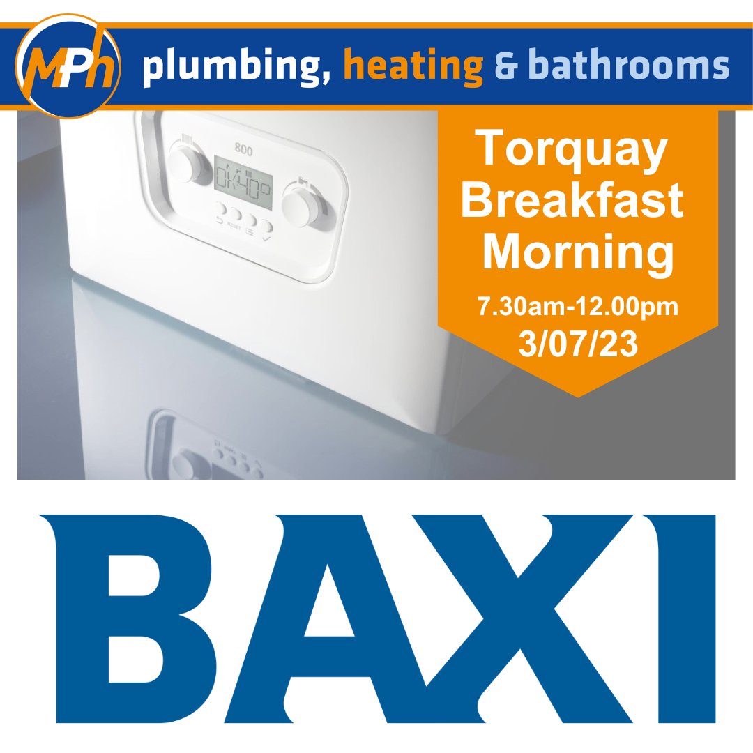 Join us for a sizzling morning event with Baxi Boilers! Start your day off right with a free breakfast from Greggs and exciting giveaways. Don't miss out on this opportunity to learn about the latest in heating technology. See you there! #BreakfastWithBaxi #FreeFood #Giveaways
