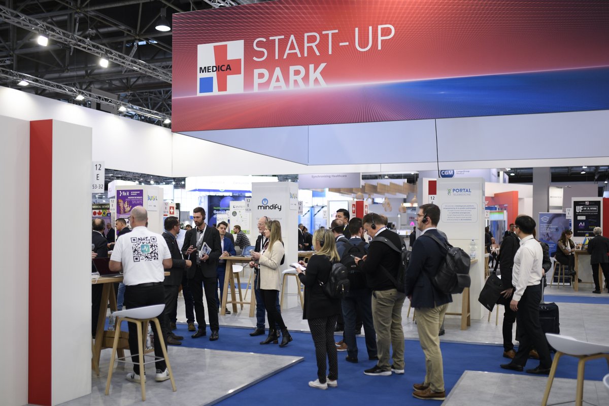 #MEDICA &amp; #COMPAMED offer international platform for #Startups looking to enter #health sector! Perfect for young developer teams seeking business contacts &amp; cooperation for funding, production, approval, marketing or sales of product ideas 
tinyurl.com/595vy3cv