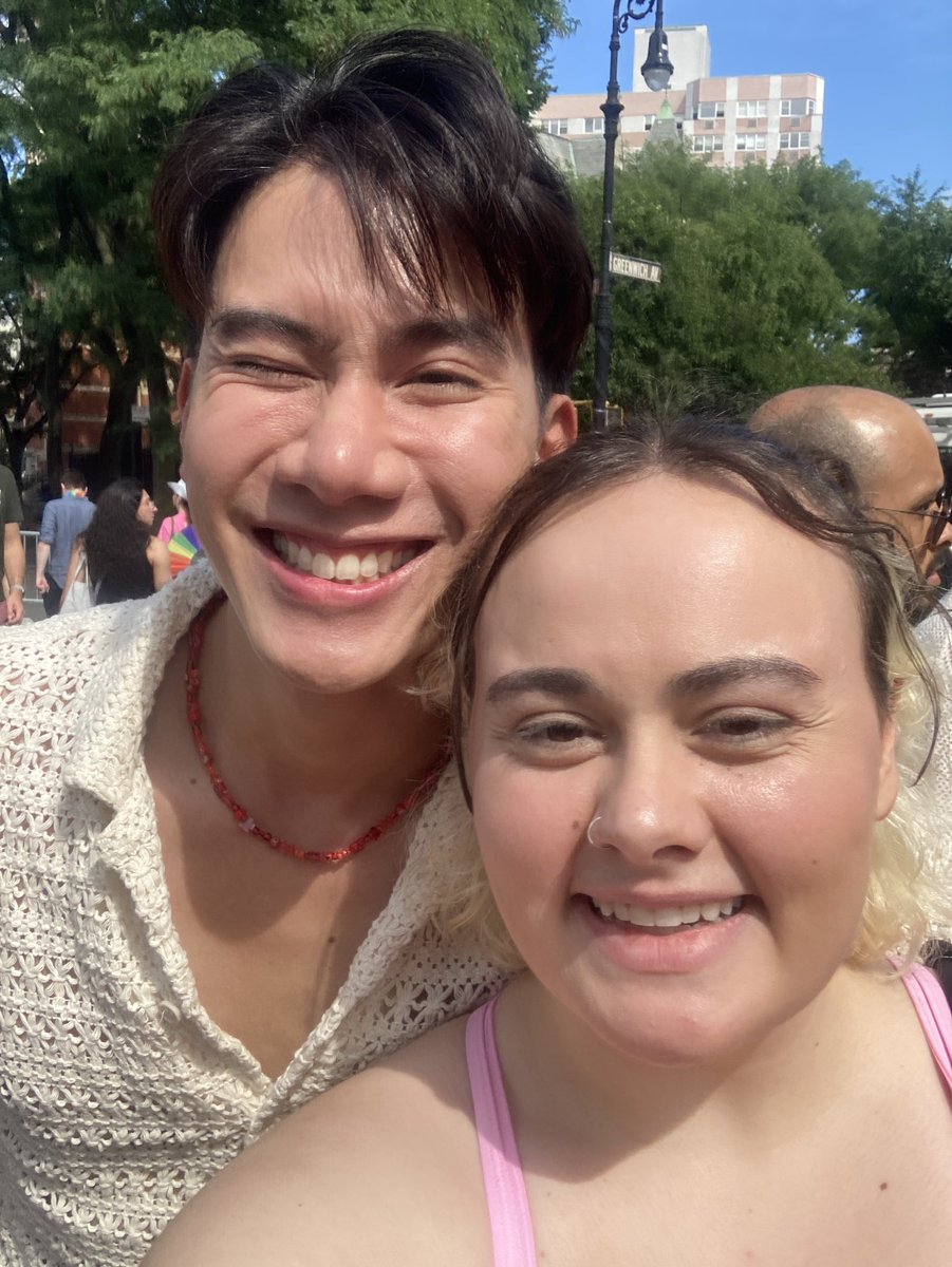 fratboymark's tweet photo. happy pride !!! (yesterday in NYC) truly an out of body experience https://t.co/RMX3Rpaew0