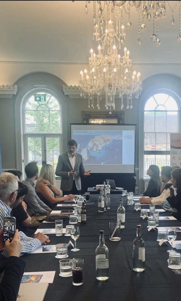 Responda's tweet photo. Summer #LosCabos roadshow in the UK with trade presentation in Cheltenham. Thanks to the participating hotels. Tomorrow continues to Manchester. 3,500 UK visitors visited the destination in 2022. https://t.co/gliUW28kAS