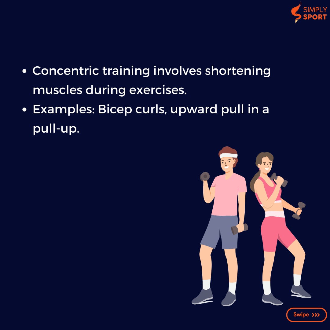 _SimplySport's tweet photo. Concentric training hones muscles, while eccentric training fuels muscle growth. Optimize your goals with these unique approaches. #ConcentricTraining #EccentricTraining #MuscleGrowth #Fitness https://t.co/2IUso2KARw