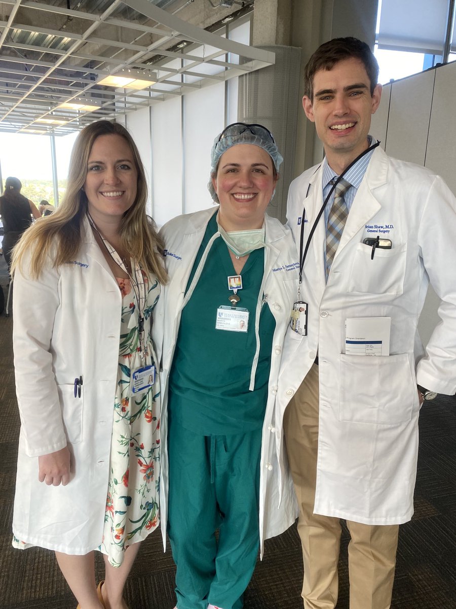 LisaTracyMD's tweet image. Great start to Intern “Boot Camp” ⁦@DukeSurgRes⁩ ⁦@DukeSurgery⁩! Thanks to the Chiefs for sharing their wisdom. #July1isComing ⁦@JMigaly⁩