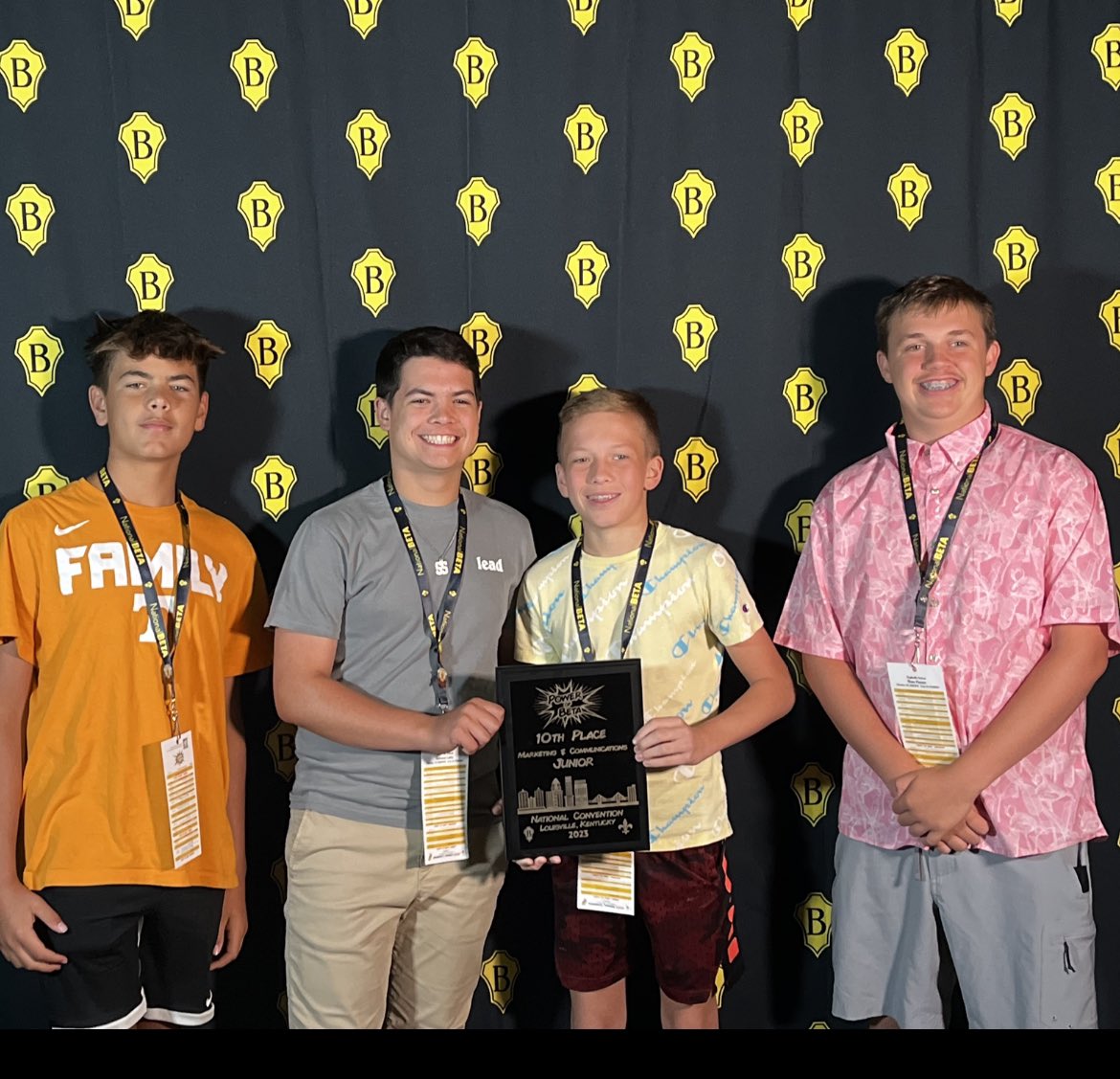 Way to go, Betas. Way to represent our school and our state!  Looking forward to next year!!