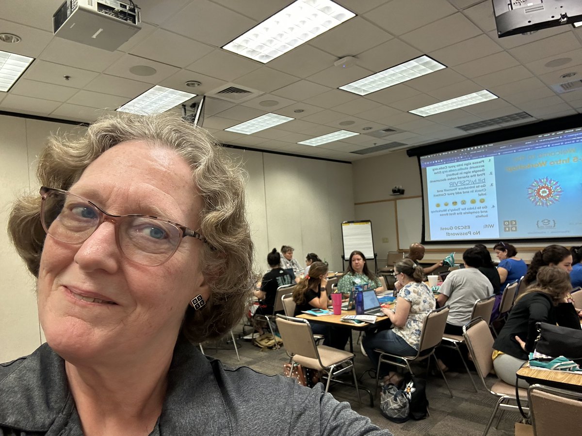 susanfreeves's tweet image. It’s a great Monday when you’re ready to lead a K-5 @TeachCode and most of your teachers are here early and ready to learn! @ESCRegion20 @weteachcs #TeachCode #ComputerScience