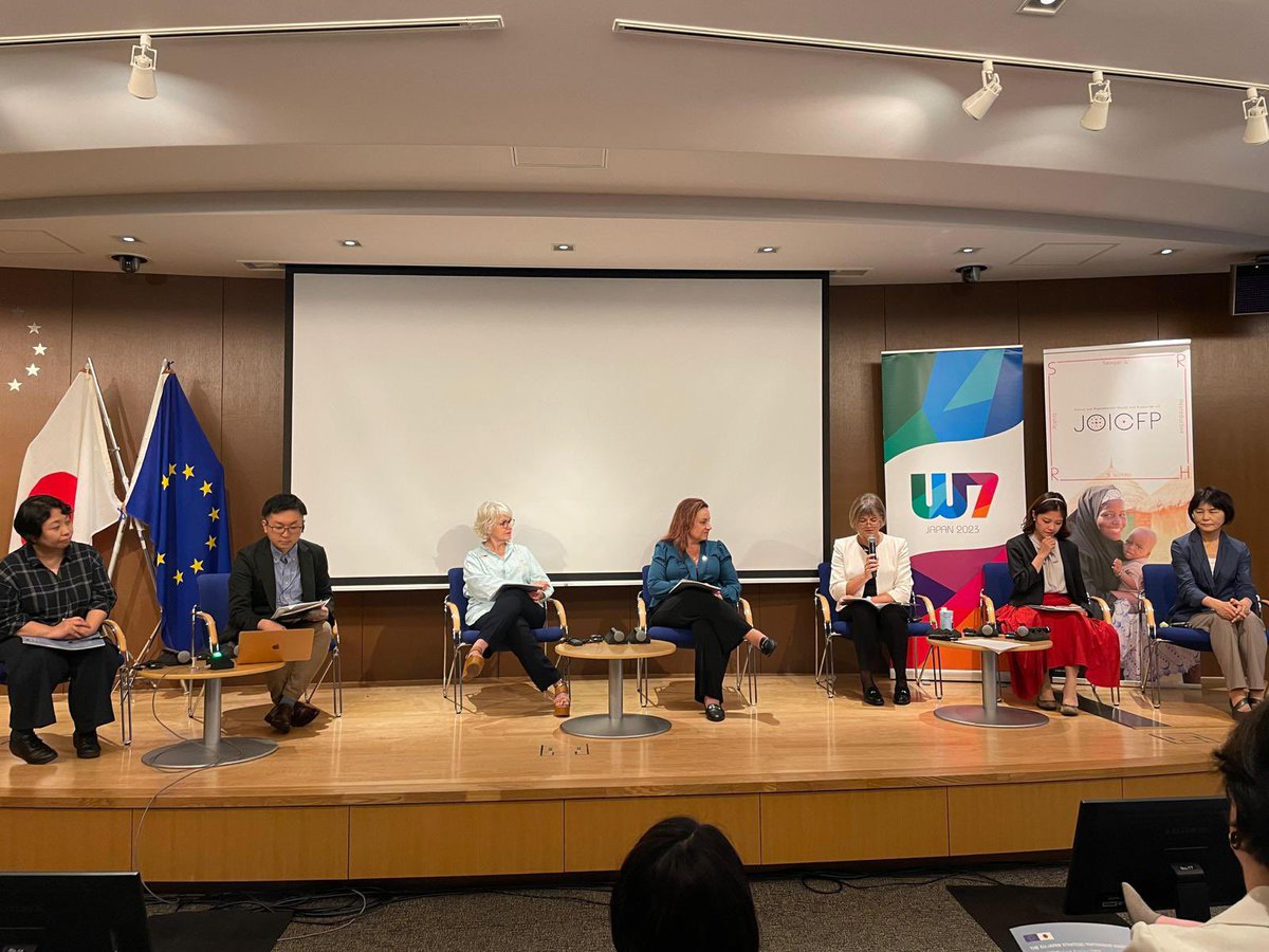 本日駐日欧州連合代表部@EUinJapan・W7ジャパン@women7official共催のG7ジェンダー平等大臣と市民社会の対話イベントに登壇。「国際女性と女児のための戦略」や「女性のための健康」など、英国の事例について話しました。