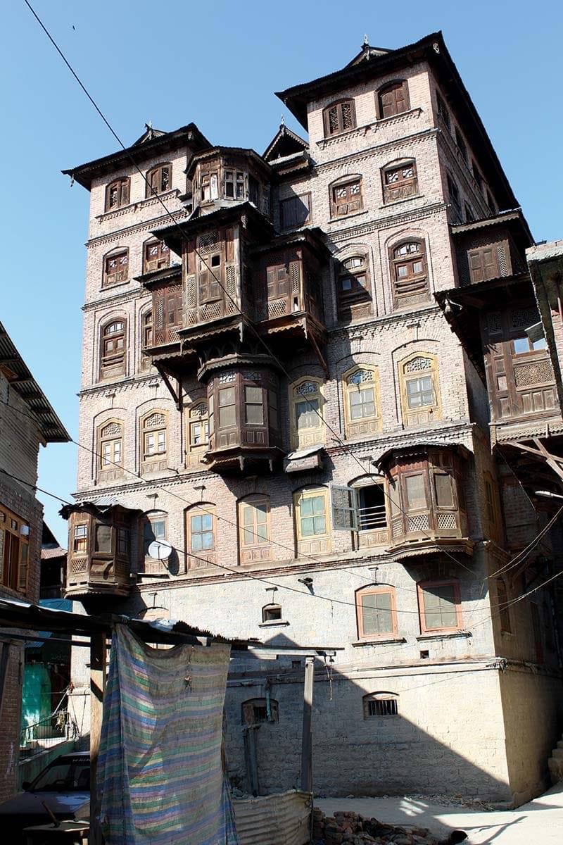 श्रीनगर का पारंपरिक घर