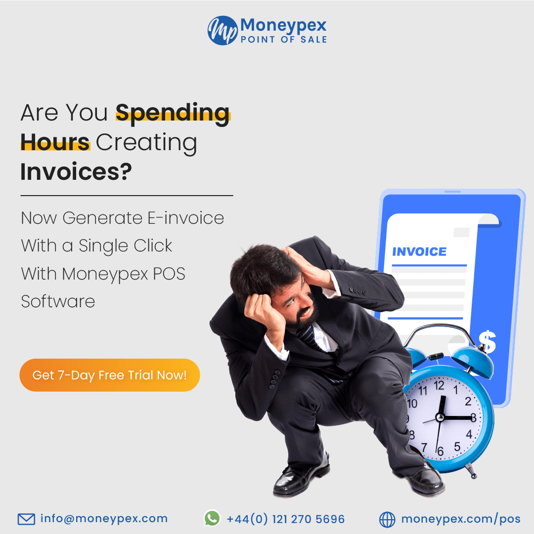 Moneypex lets you easily craft invoices, manage payments through invoices, track expenses and send automatic reminders.

Request free demo today!
info@moneypex.com
+44(0) 121 270 5696

#invocing #invoicingsoftware #possystem #cloudbased #pointofsale #POS #pos #moneypexpos