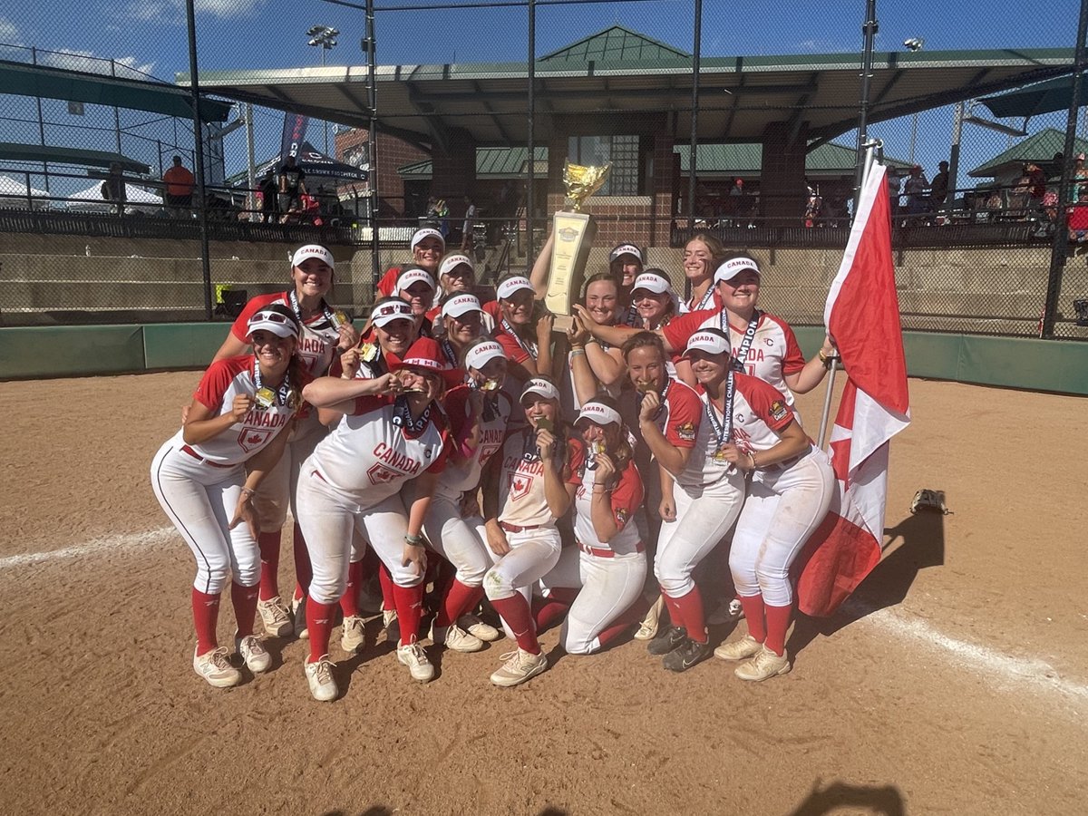 INTERNATIONAL CHALLENGE | Comebacks and rallies were a constant in the event for 2023, much like the bond and belief shared on the roster for 18u Canada. The squad held off Italy on Sunday to claim the title, 7-6 >> bit.ly/3CK69sW