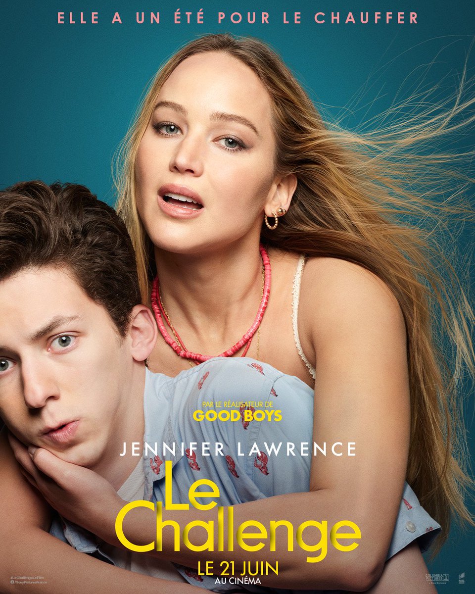 Découvrez #JenniferLawrence comme vous l'avez jamais vu avant : Elle a un été pour le chauffer ! Va-t-elle réussir #LeChallenge ? Découvrez-le dès mercredi prochain dans votre cinéma ! 😜

#LeChallenge #JenniferLawrence #unétépourlechauffer #AndrewBarthFeldman #Sony