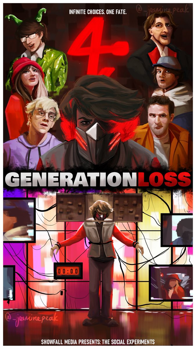 Infinite Choices. One Fate.

Generation One: The Social Experiments
#genlossfanart #GenLossFYC