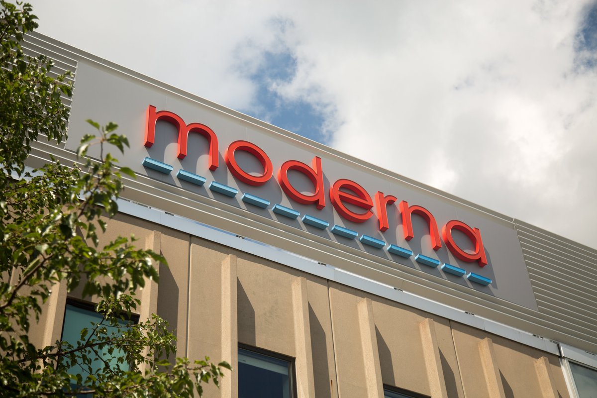 Moderna stock gained following an upgrade by UBS to buy! The bank said 