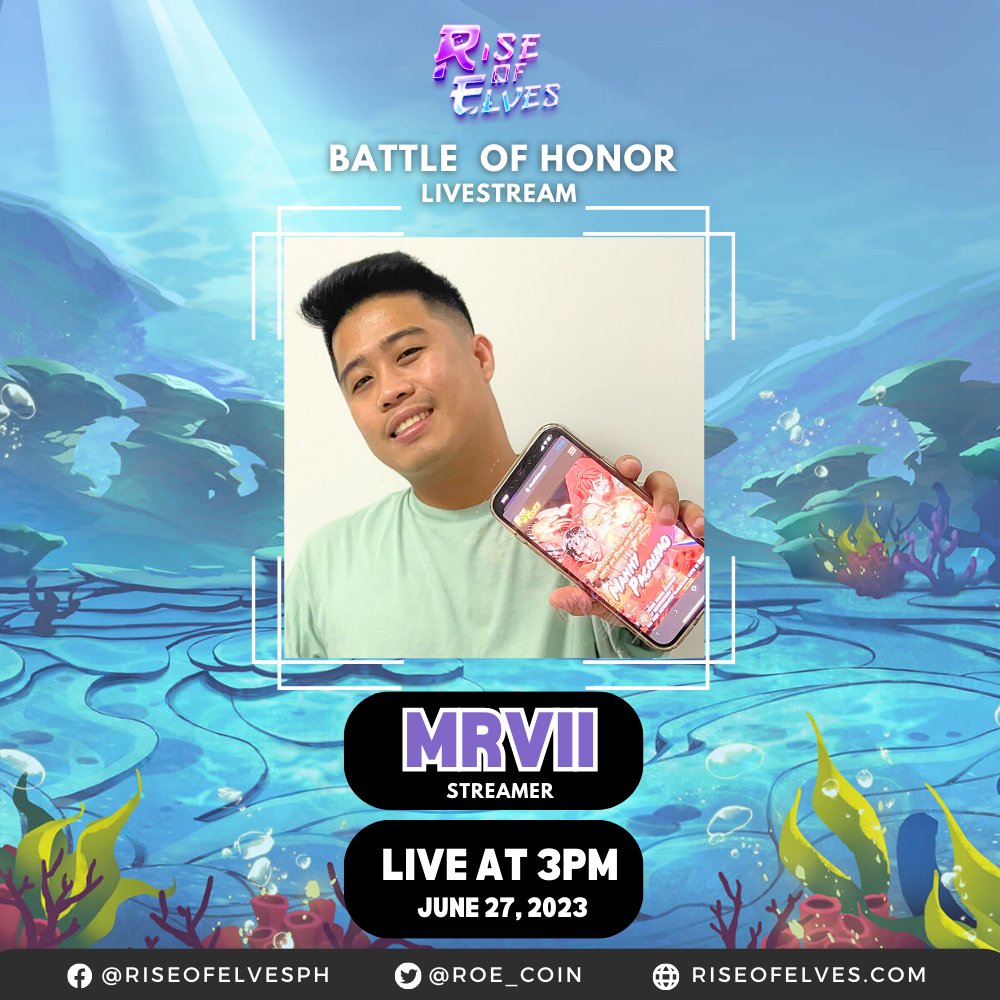 ROE_coin's tweet photo. 📷 Oops! We all know you want to battle again and win some prizes!
📷 We heard you! MRVii is back for the 3rd time, ready to engage in battles with Rise of Elves players.
📷 Mark your calendars for tomorrow, June 27, 2023, at 3 PM.
#RiseOfElves  #PlayToEarn #MATIC #NFT #Crypto https://t.co/8BGJemir0D