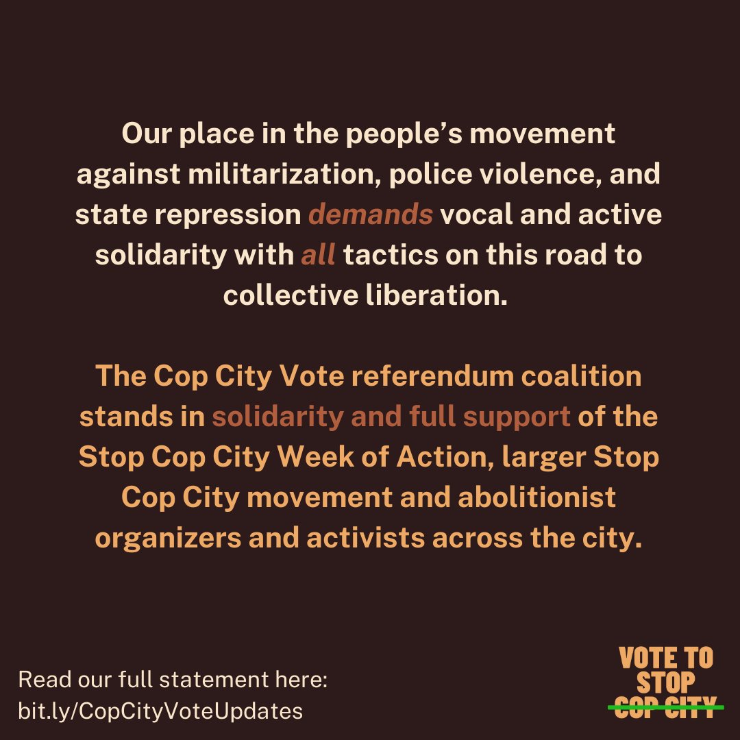 Vote to Stop Cop City tweet media