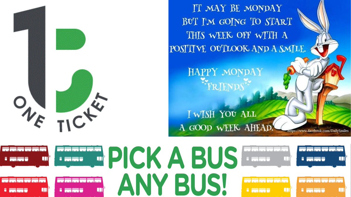 Good Morning from One-Ticket.
Should you encounter any difficulties with your journey, please share this with us.  Safe travelling.  Enjoy your day.
#oneeasywaytotravel #pickabusanybus

Download our APP
iPhone - https://t.co/6urlV2iuK8
Android - https://t.co/YiH19Q7g3J https://t.co/MhXYXfAa6Y