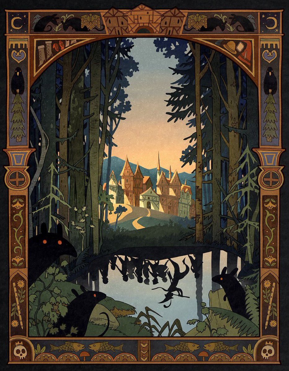 The Lüneburg Manuscript (1440-50) references a piper leading 130 children out of Hamelin. The Grimm brothers based their evil magic Rattenfänger tale on an actual event that occurred in 1284.

#ofdarkandmacabre #bookchatweekly