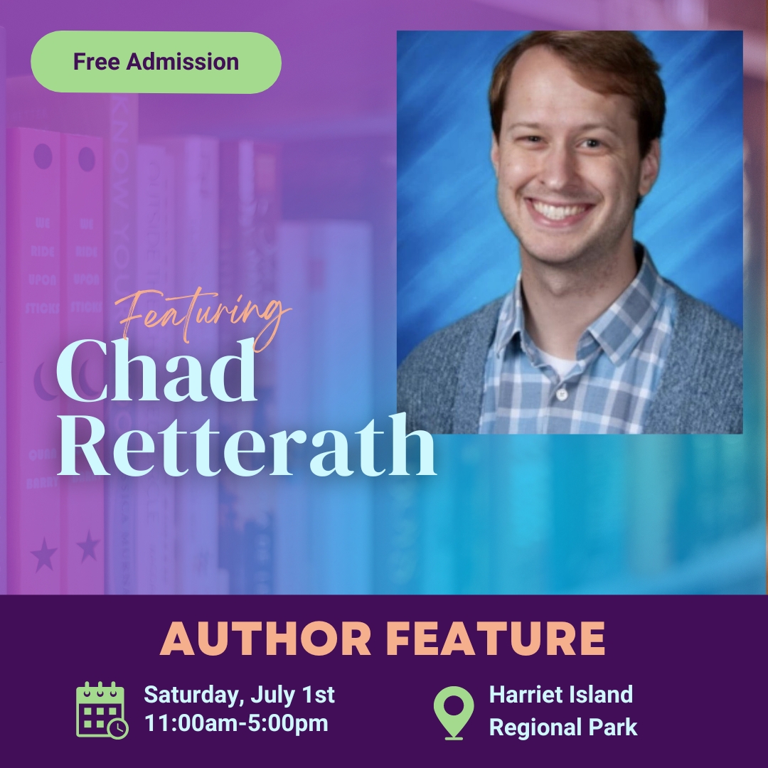 Come visit author <a href="/cmretterath/">Chad Retterath</a> at our FREE Book Fair this Saturday, July 1st! Chad will have a booth for you to visit any time between 11:00am-5:00pm. We look forward to seeing you there!

#author #bookfair #Minnesota #TwinCities #reading #bookish