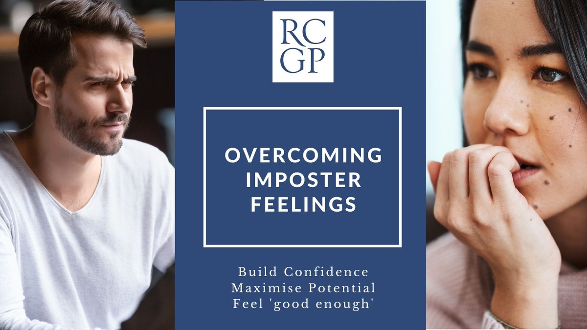 Overcoming Imposter Feelings! We all feel like imposters at times. Not good enough, feel we don't have the knowledge. Join us to find ways to build confidence, maximise potential and finally feel ‘good enough’? Join us: 25.09.2023. 7.15pm. Book here: bit.ly/OIFSept23.