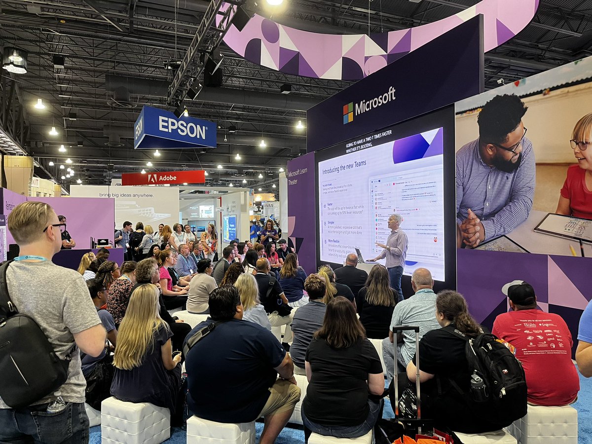 Tavia Clark (she/her) (@tavia_clark) on Twitter photo So excited to help out in the <a href="/MicrosoftEDU/">Microsoft Education</a> booth at #ISTELive23. Come see us to learn about all the fantastic ways Microsoft can support teaching and learning! So excited to help out in the <a href="/MicrosoftEDU/">Microsoft Education</a> booth at #ISTELive23. Come see us to learn about all the fantastic ways Microsoft can support teaching and learning!
