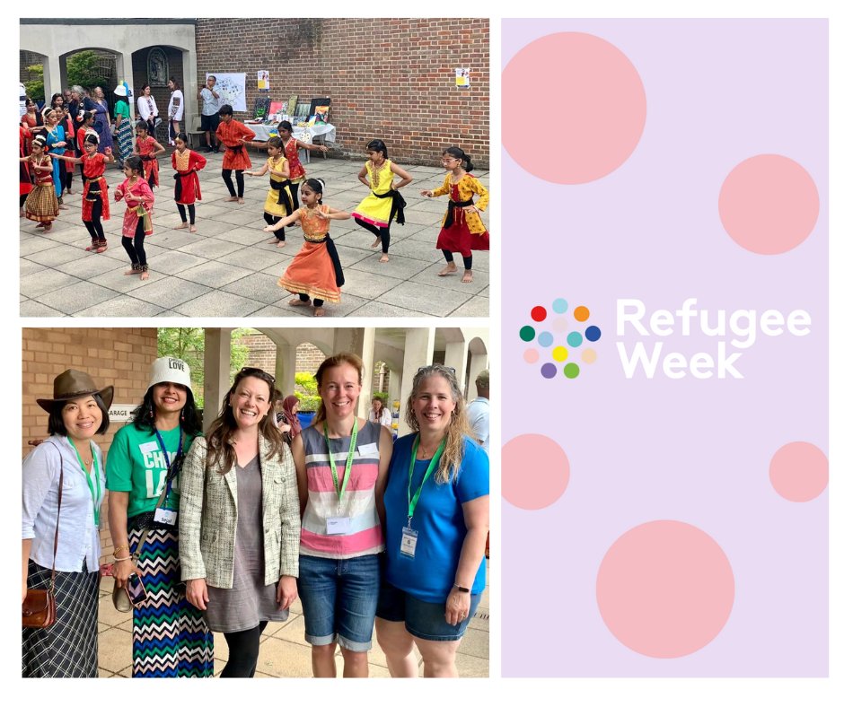 The Refugee Week celebrations in Amersham on Saturday were brilliant.  The food, music & dancing created a great atmosphere + I learned more about the diverse communities that have called Amersham home both in the past and up to the present day. #RefugeeWeek