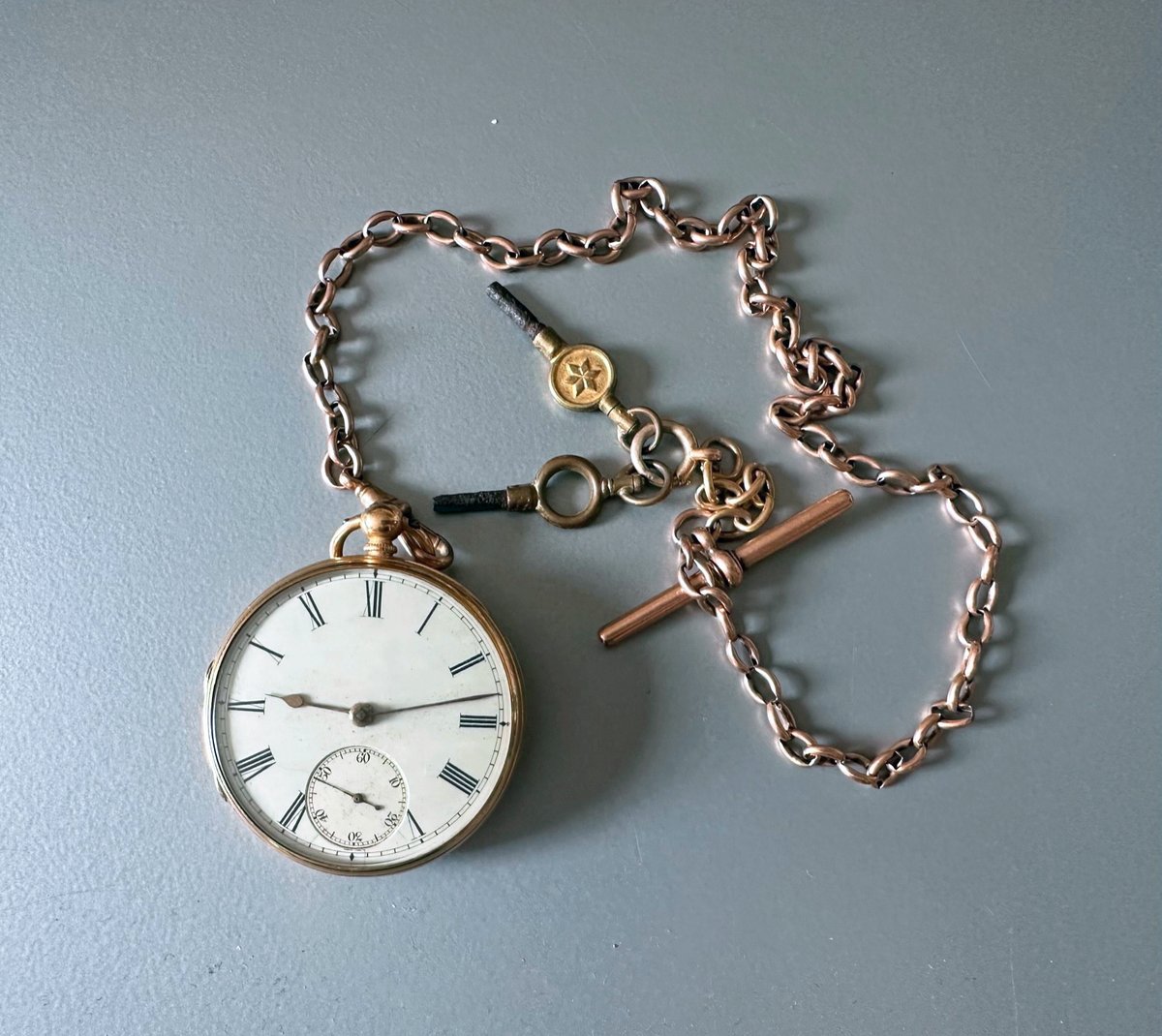 JerseyHeritage's tweet photo. This special pocket watch was recently donated to our collection. It belonged to Canon Clifford Cohu, a local rector imprisoned and deported during the Occupation for acts of defiance. He never returned and died in a forced labour camp in Germany in 1944.  

#MeetTheCollections https://t.co/evXsP8oXEZ