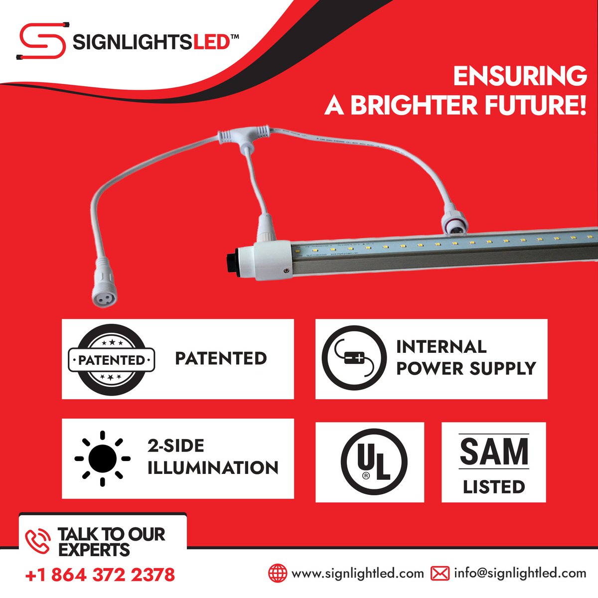 signlightled's tweet image. #SIGNLIGHTSLED is a Leading name in the Top Bracket of #LEDSignageLights Manufacturers…
We Lead the pack on our STRENGTH to INNOVATE!
@ SignLights LED We firmly believe in making TOMORROW’S INNOVATION – TODAY!

Call us on 📞 864-372-2378
or
Visit: signlightled.com