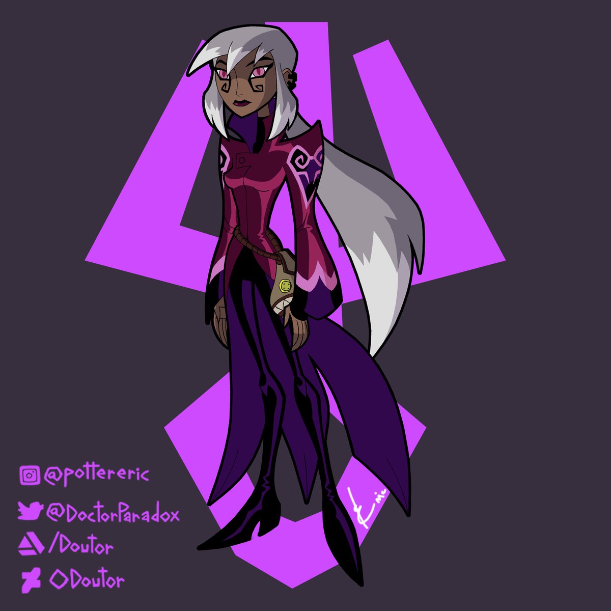 DoctorParadoxo's tweet photo. Charmcaster.
#charmcaster #encantriz #ben10 #cartoon #cartoonnetwork #art #digitalart #fanart #conceptart #characterdesign https://t.co/88Tg00tHeo