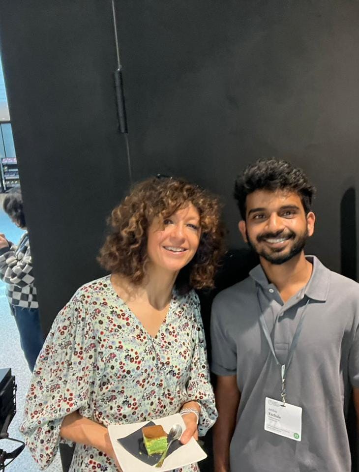 Ambar Kachale is at the meeting of young scientists with Nobel prize winners in Lindau, and he will be talking about our nonstop tRNAs after f.e. Emmanuelle Charpentier😎.
#nobelprize #talkingscience