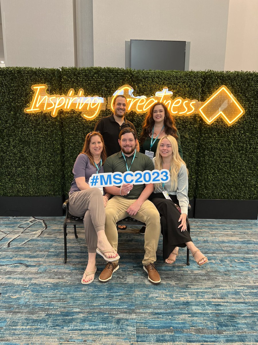 #MSC2023 <a href="/TallwoodLions/">Tallwood High School</a> is ready to inspire greatness today 😍