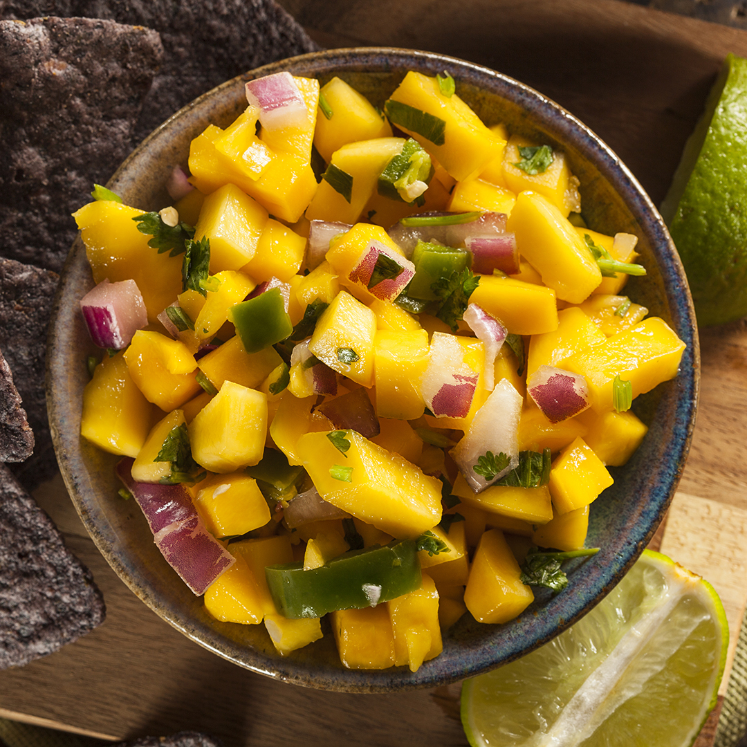Try creating a delicious mango salsa with bell peppers, red onions, cilantro, sea salt, and spritz of lime.

unitedmarkets.com/weekly-ads
 
#unitedmarkets #wisebuys #welovefood #marincounty #marincountyeats #marineats #sanrafaelcalifornia #sananselmocalifornia