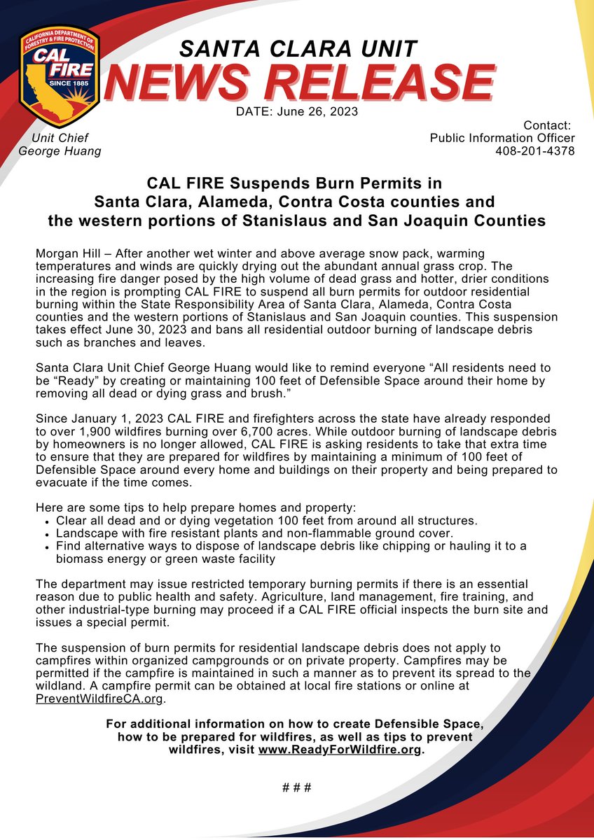 CAL FIRE SCU tweet media