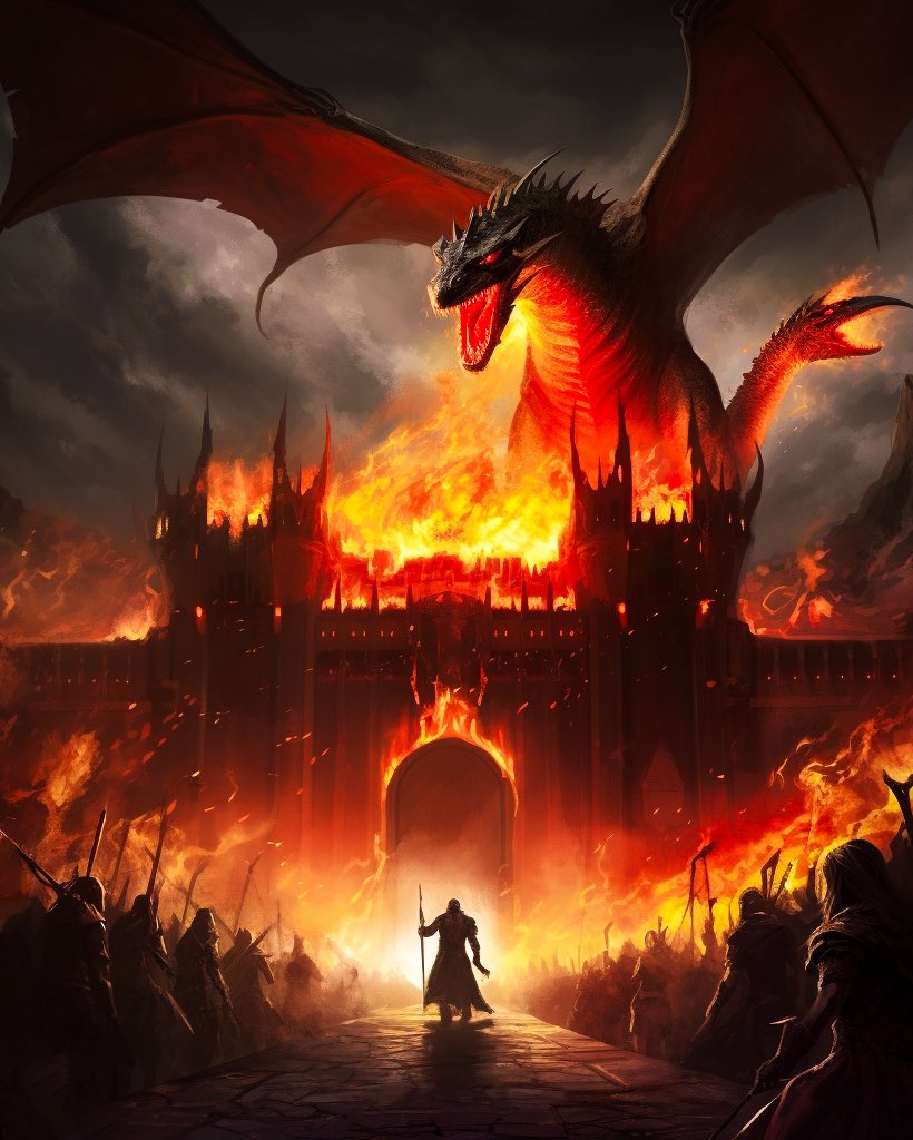 // BURNING OF HARRENHAL //